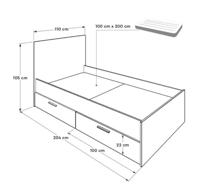 Tek Kişilik Yatak ve Baza Ölçüleri